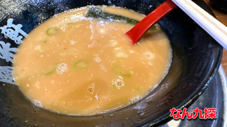 風来軒 木花店のとんこつラーメン