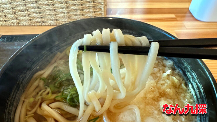 「一心UDON 宮崎本店」のうどんの麺