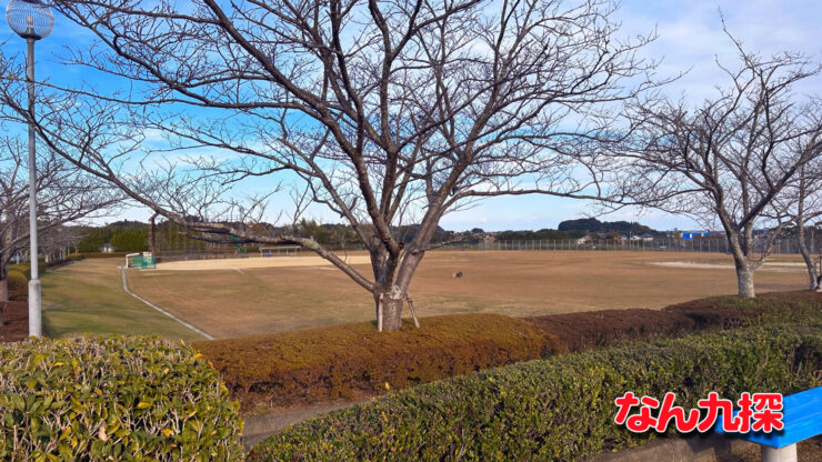 加納公園の多目的広場AとB