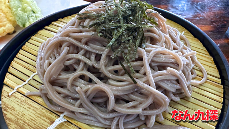 「鬼玉うどん」の蕎麦