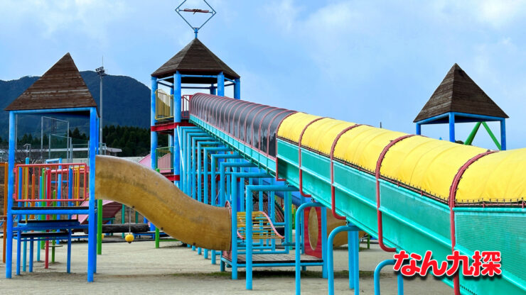 「ビーラインスポーツパーク姶良（姶良市総合運動公園）」のロングスライダー