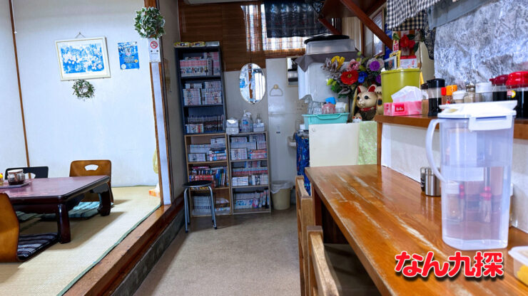 「一休ラーメン 一宮店」の店内