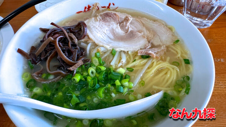 「一休ラーメン 一宮店」のラーメン